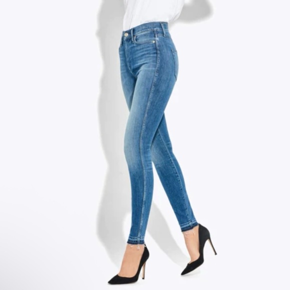 AYR Jeans Womens 25 The Rise w25 l 26 Color Neon Jupiter 4 Way Stretch - Picture 2 of 4